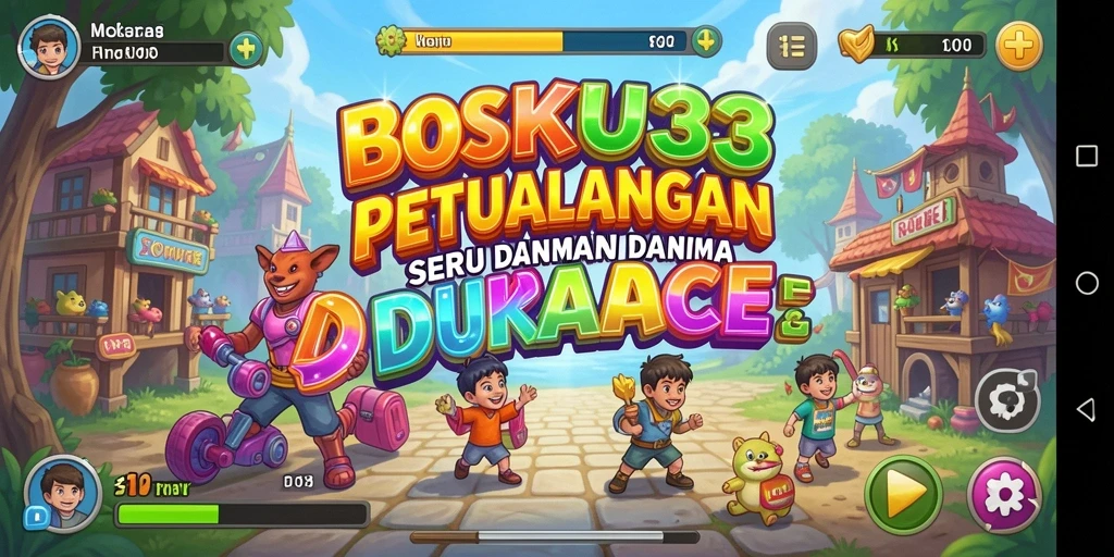 Tampilan gameplay BOSKU33 yang menarik dan penuh aksi.