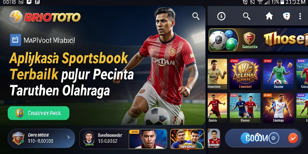 Tampilan gameplay Sportsbook BRIOTOTO yang menarik dan interaktif.