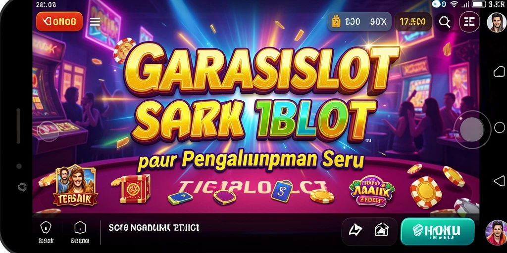 Tampilan menarik dari permainan Slot GARASISLOT dengan efek visual yang memukau.