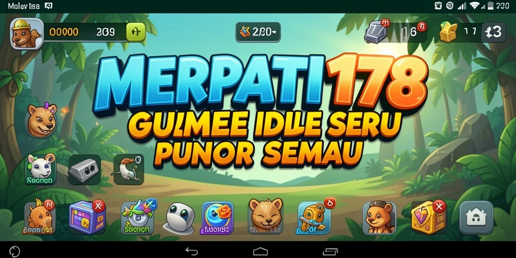 Tampilan gameplay Idle MERPATI178 yang seru dan menawan.