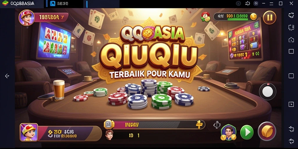 Tampilan gameplay seru dalam QQ88ASIA yang penuh strategi.
