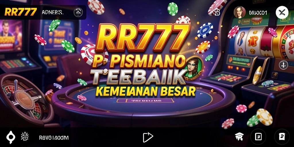 Screenshot gameplay RR777 yang menampilkan keseruan permainan Kasino.